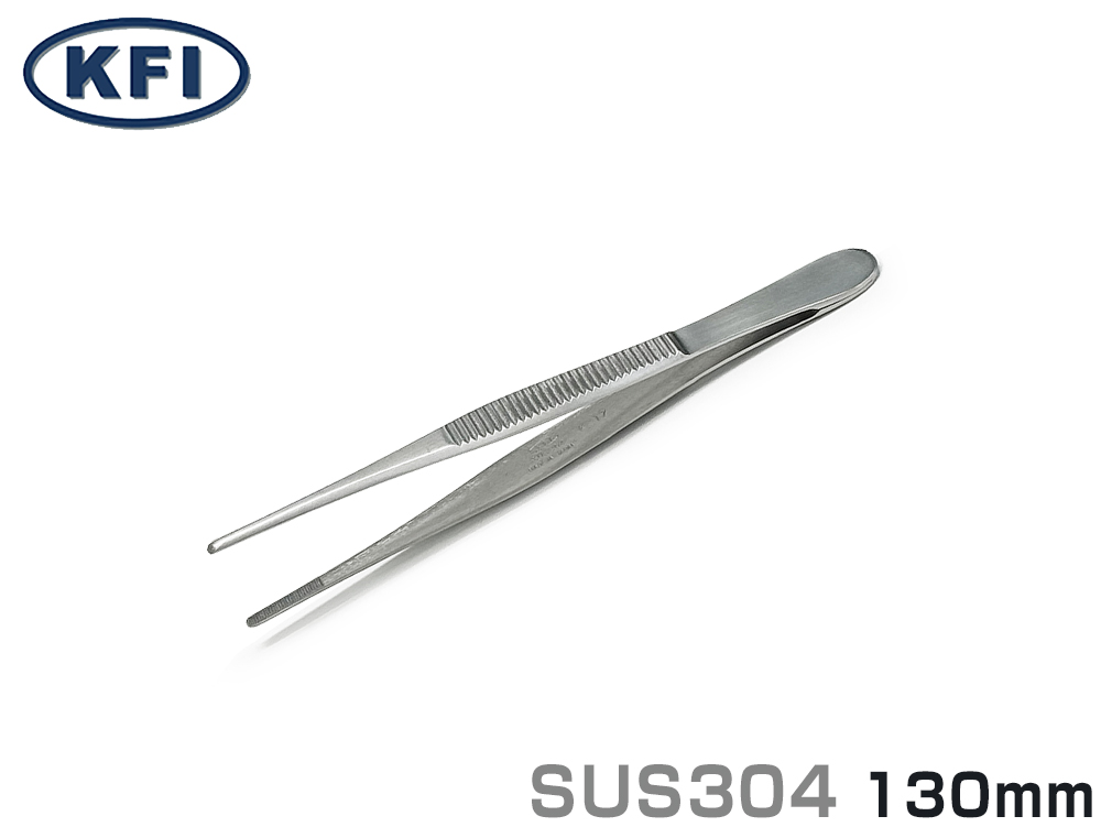 k-17ステンレスピンセット W11A 品番171211 全長110mm | コクゴeネット