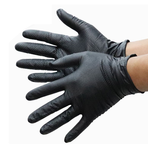 ニトリルグローブ No.2190 IGAブラック (S) (50枚入) | コクゴeネット