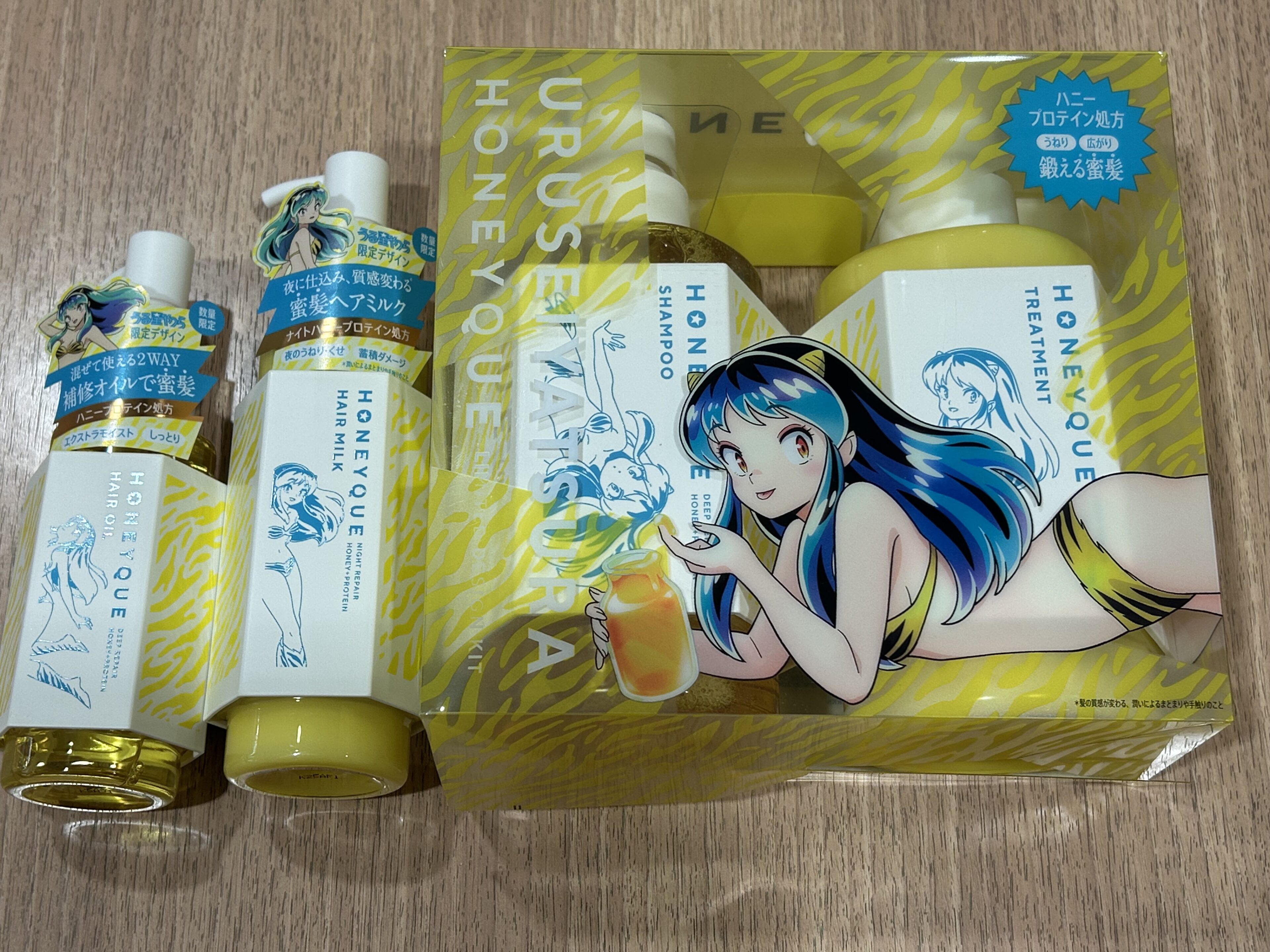 限定だっちゃ！【うる星やつら×ハニーク】髪の芯まで鍛える本格