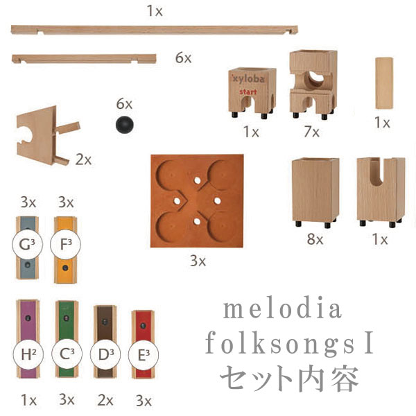 xyloba(サイロバ) メロディア フォークソングス1 (ラッピング不可