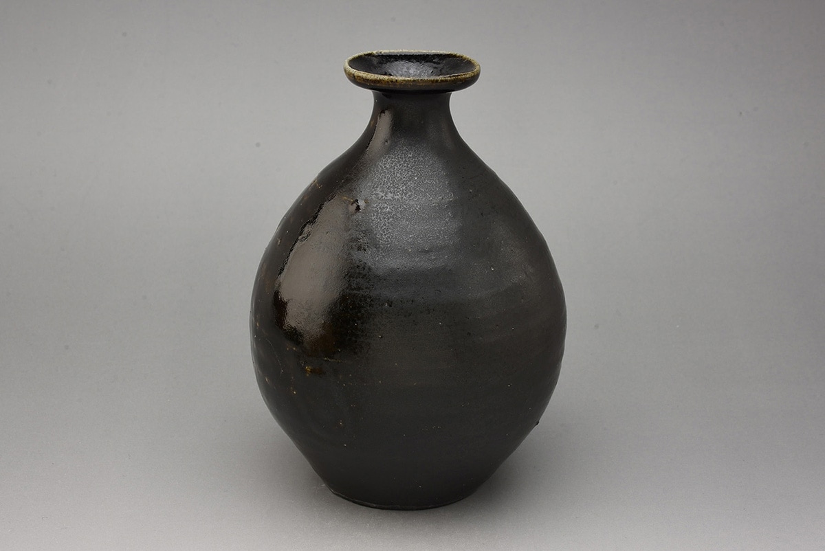 戸川雅尊 No.043002 黒唐津徳利 | えにし庵