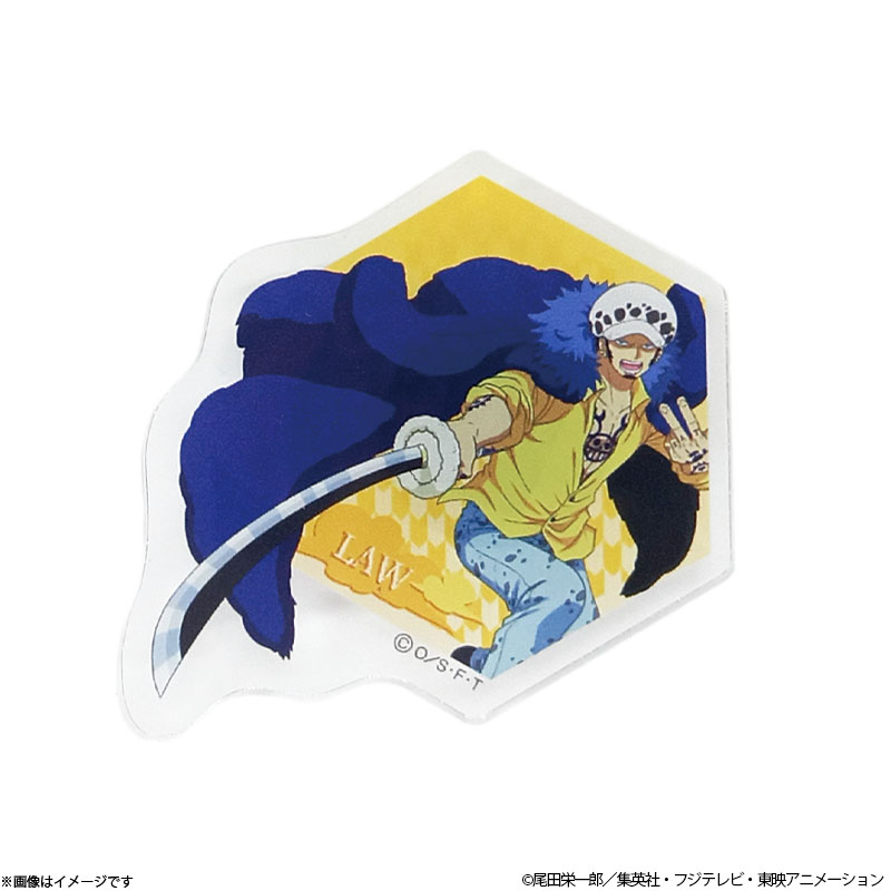 フジテレビ限定】ワンピース ワノ国編 アクリルマグネット ロー