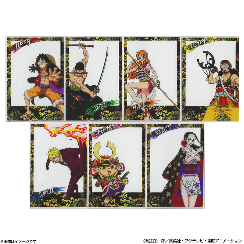 フジテレビ限定】ワンピース ワノ国編 トレーディングクリアカード