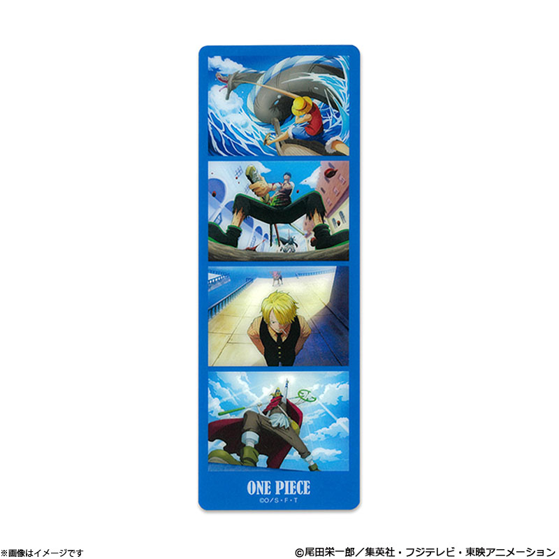 フジテレビ限定】ワンピース 名シーン クリアしおり BLUE ワンピース