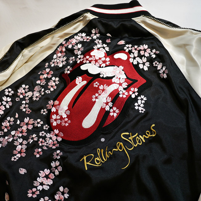 ローリングストーンズ / JACKROSE コラボ 桜吹雪 リバーシブル