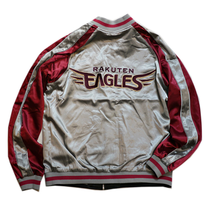 TEN-STRIKE 東北楽天ゴールデンイーグルス×鷲と地図 刺繍 リバーシブル