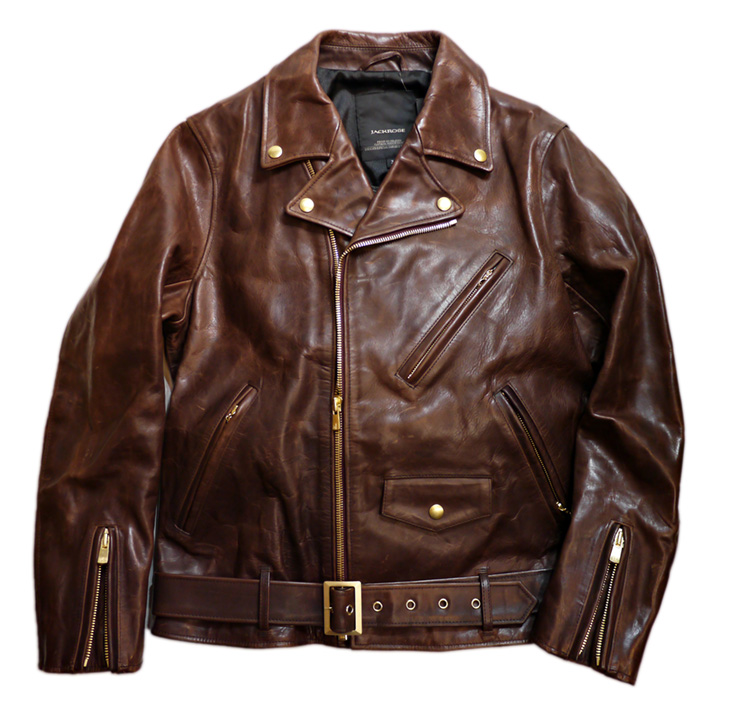 JACKROSE（ジャックローズ） ホースオイルレザー ダブルライダース