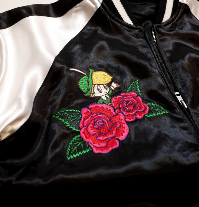 花旅楽団 キャラクターコラボ [ リボンの騎士 ] スカジャン TZSJ-004