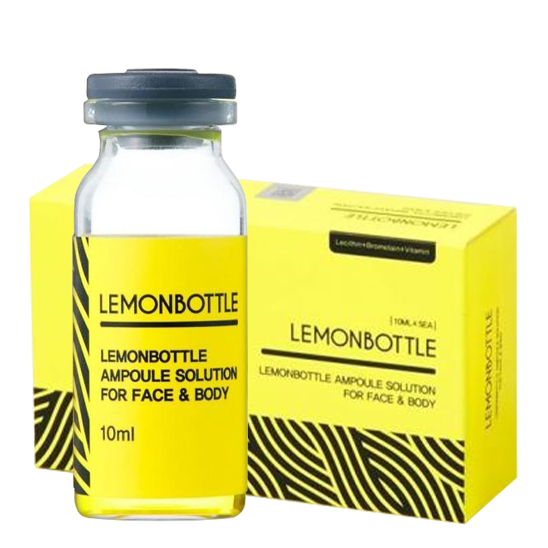 レモンボトル（10ml×5本）×10個セット 脂肪分解／脂肪溶解剤 - エステ