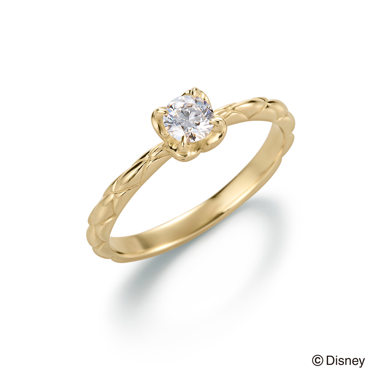 受注生産】【Disney Princess】K18 イエローゴールド ダイヤモンド