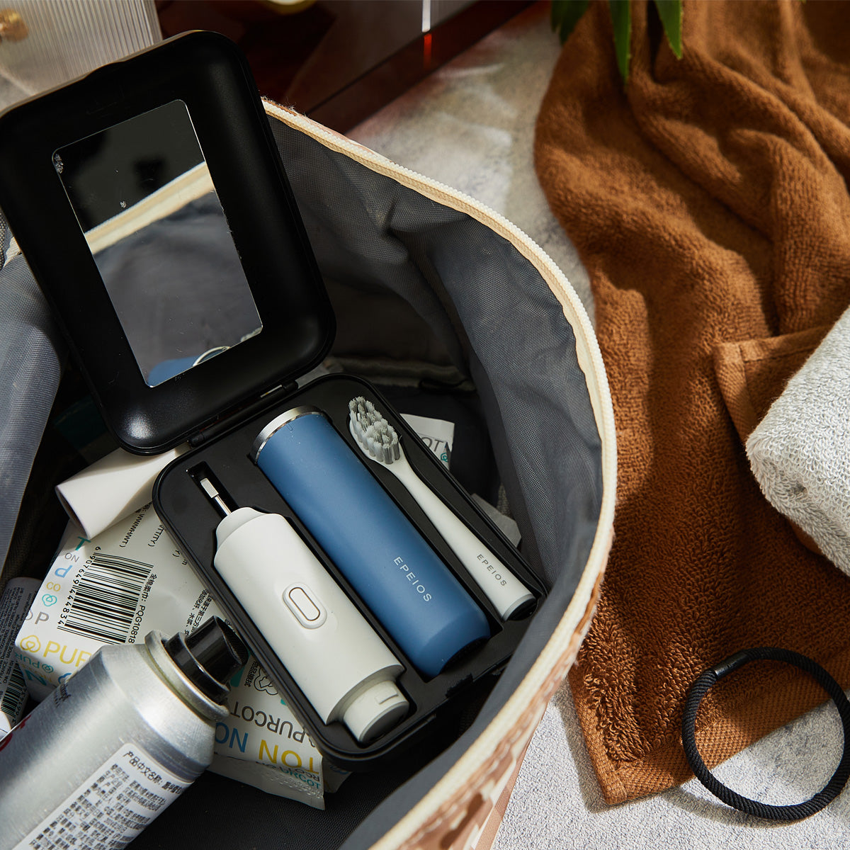 OKare! GO トラベル電動歯ブラシ ET006｜シリーズ累計22万台・3年連続