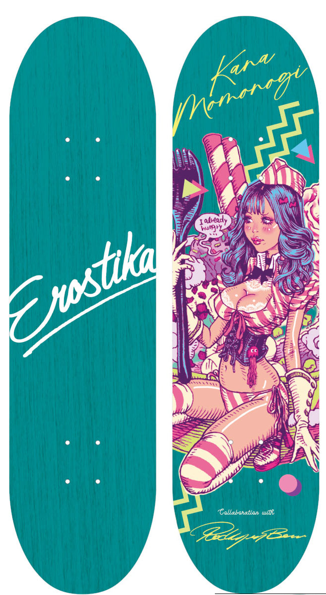 桃乃木かな x Rockin'Jelly Bean” Skate Deck. – EROSTIKA