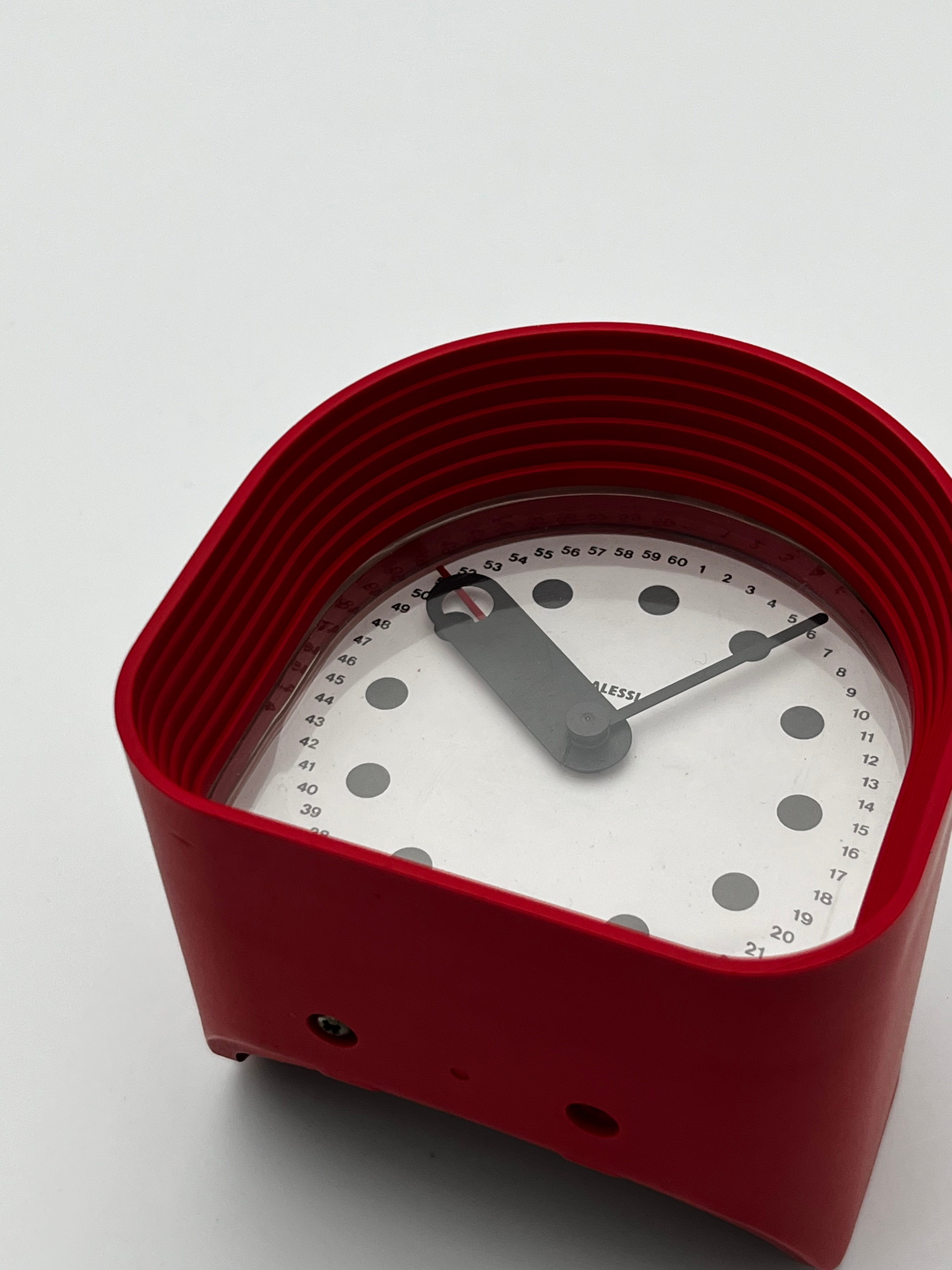Horloge 'Optic' Alessi J. Colombo, 70s – ERETIK DESIGN