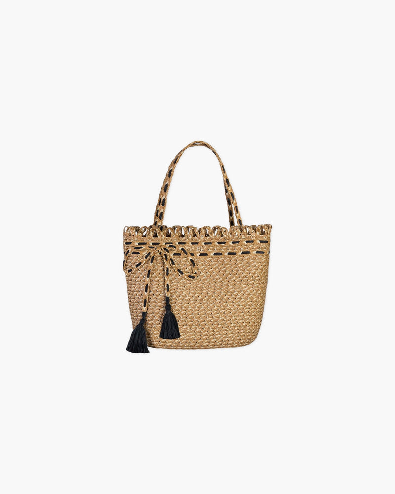 Squishee® St.Tropez Straw Bag | Mid-Size Tote | Eric Javits | Eric