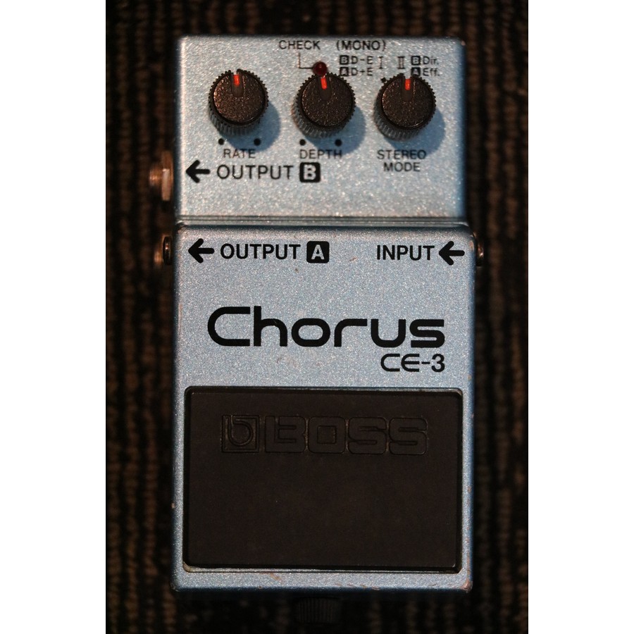 Boss CE-3 Chorus Pedal – Black Label 1980's Made in Japan – SOLD