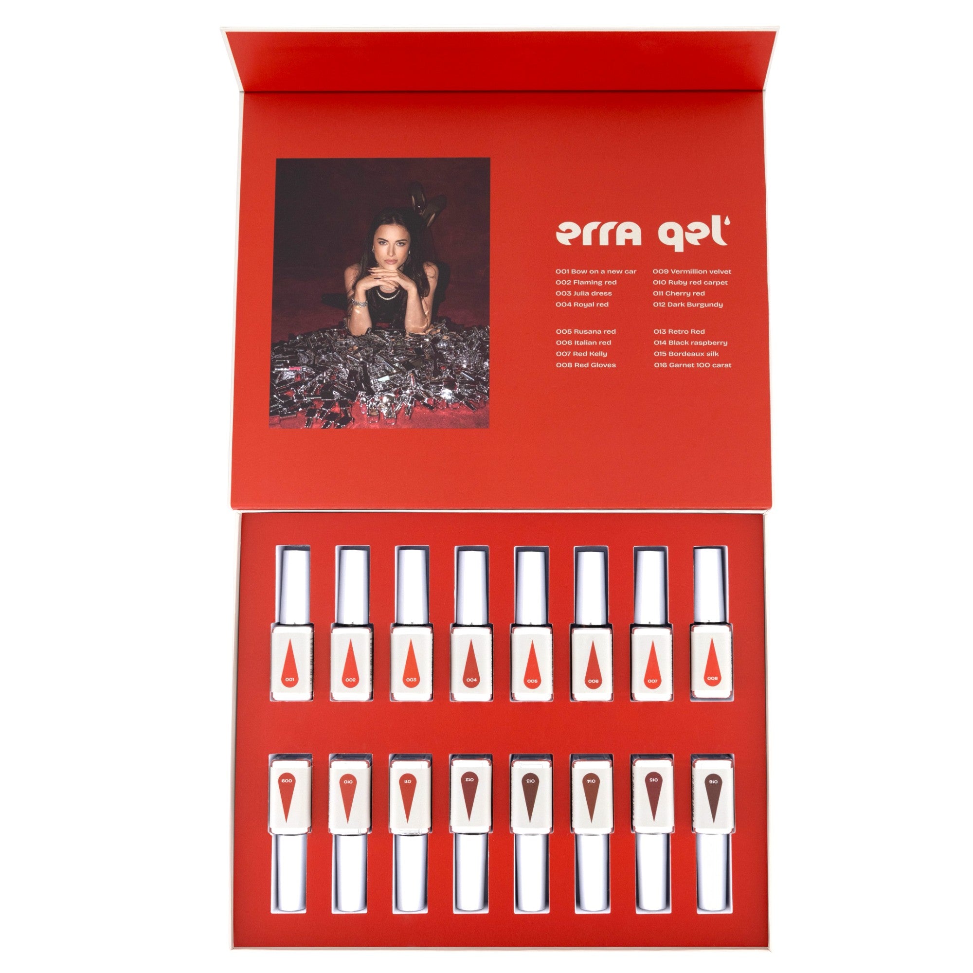 The Red Collection Box (16 Gel Polishes) – Erra Gel