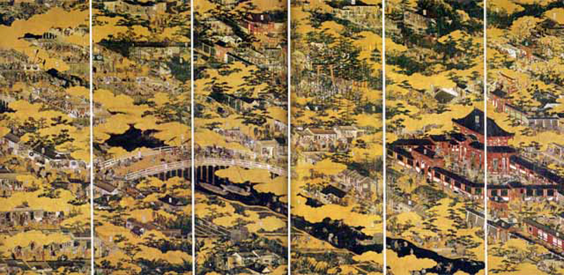 東博に岩佐又兵衛 『洛中洛外図 舟木本』 を観に行く: アンティーク