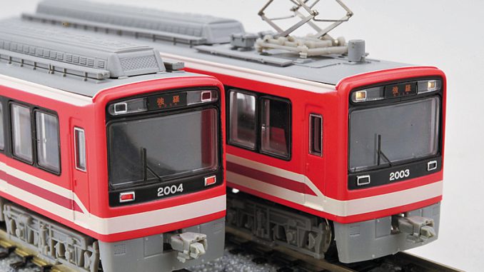 箱根登山鉄道 2000形 デビュー時塗装 – 新製品紹介