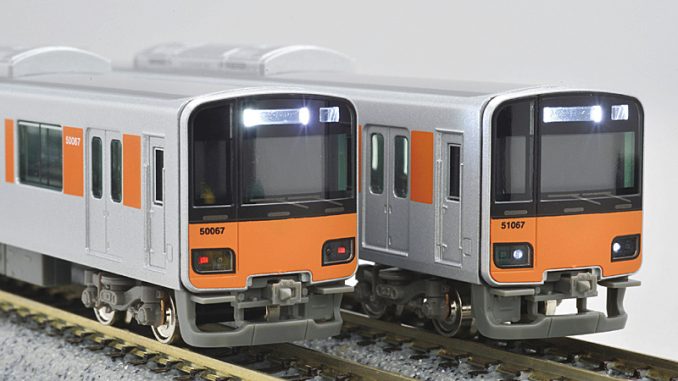 グリーンマックス 東武50050型後期型(51067編成)10両セット グリーン