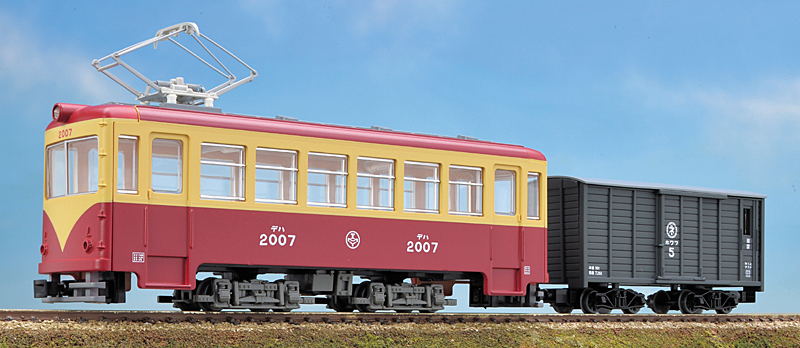 猫屋線直通用路面電車（全金車）＋客車セット – 新製品紹介