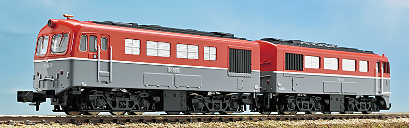 国鉄 DD50形 1次型＋2次型 標準色／1次型 茶色 – 新製品紹介