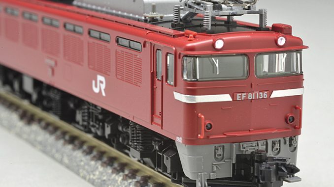 EF81 JR東日本仕様 双頭形連結器付 – 新製品紹介