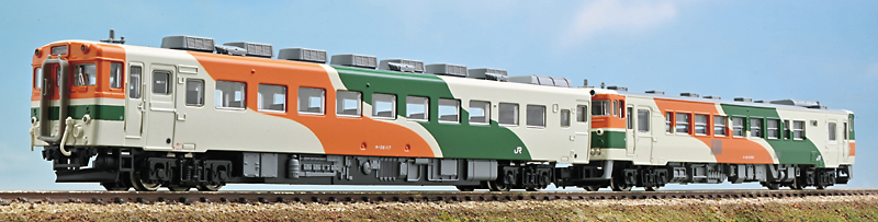 JR東日本 キハ40 2000番代+キハ58 水郡線色 2輛セット – 新製品紹介