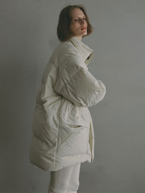 Marmot×ETRE TOKYO PERTEXダウンジャケット(S OFF WHITE): アウター