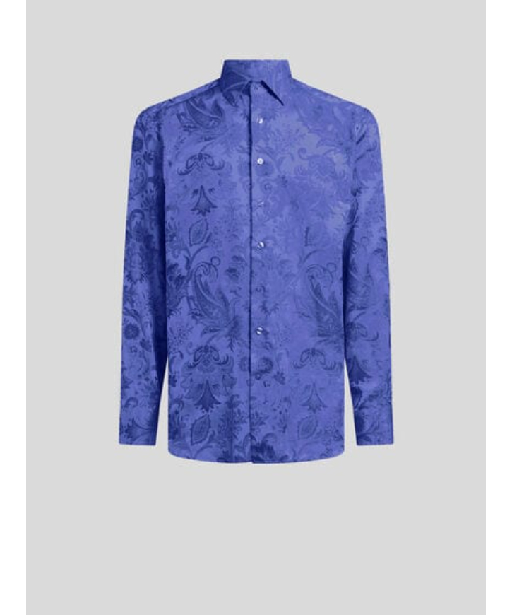 ETRO/エトロ_Men通販 | ロゴ付き デニムシャツ【送料無料】【店頭受取