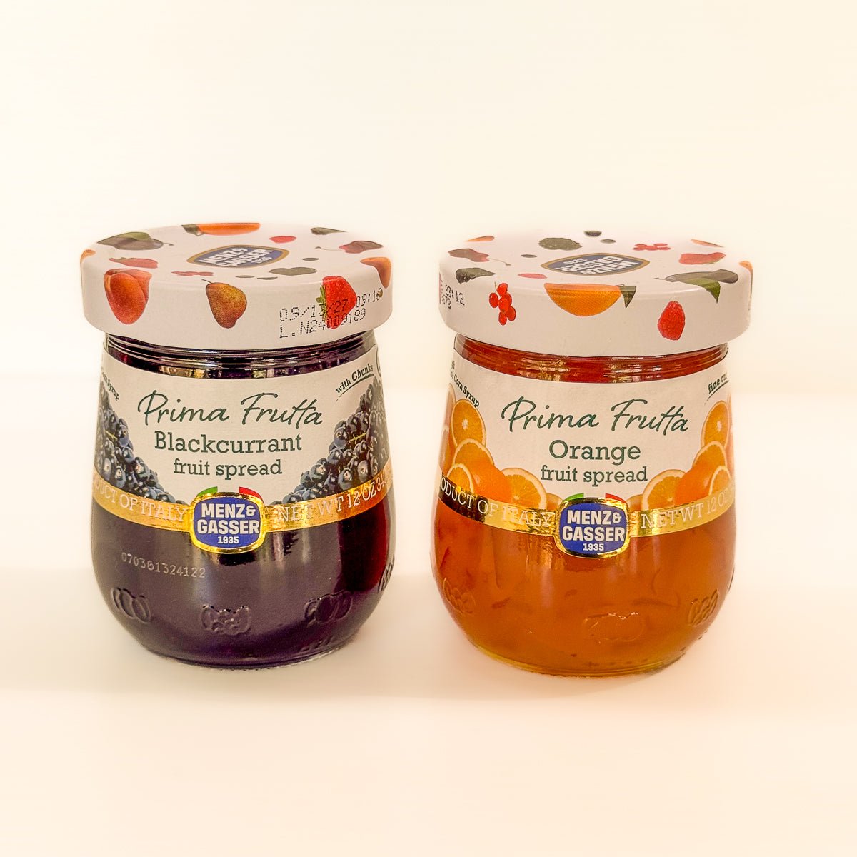 Menz & Gasser Italian Fruit Spread - Orange, Blackcurrant – Etto Pasta