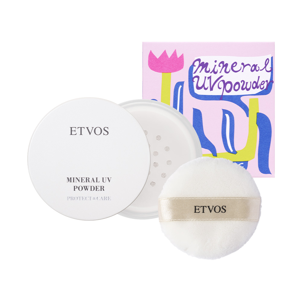 ミネラルUVパウダーパフ｜ミネラルメイクのエトヴォス【公式】