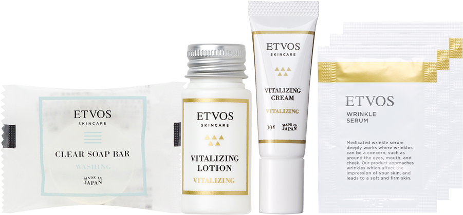 バイタライジングライントラベルセット｜ミネラルメイクのエトヴォス