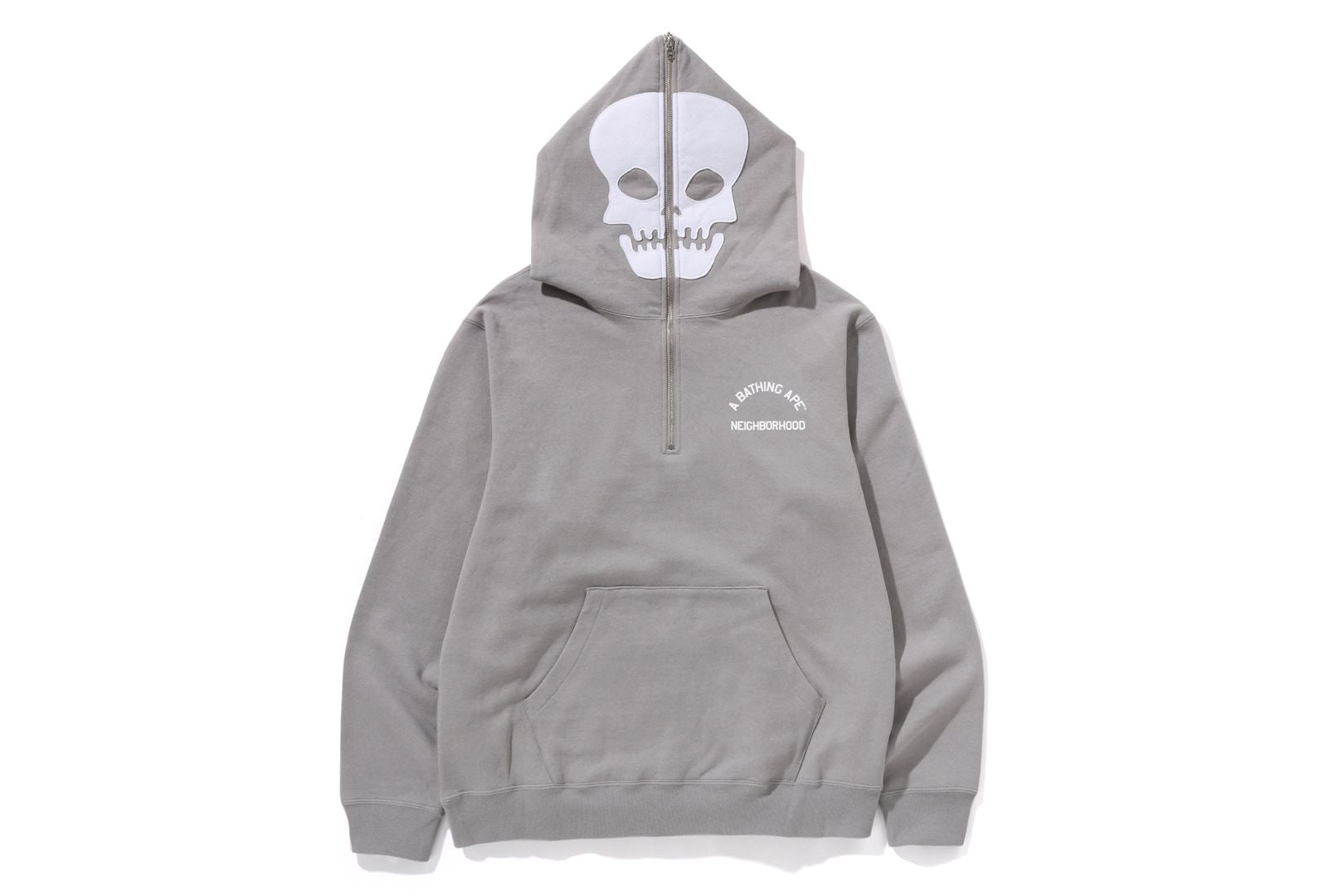 BAPE X NBHD - TWO FACE HALF ZIP PULLOVER HOODIE – eu.bape.com