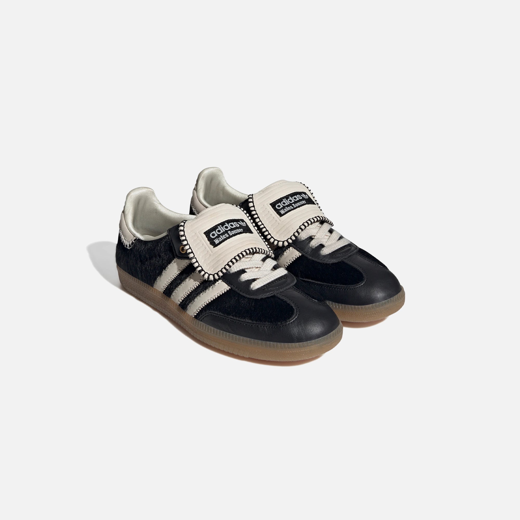 adidas x Wales Bonner Pony Tonal Samba - Core Black / Chalk White