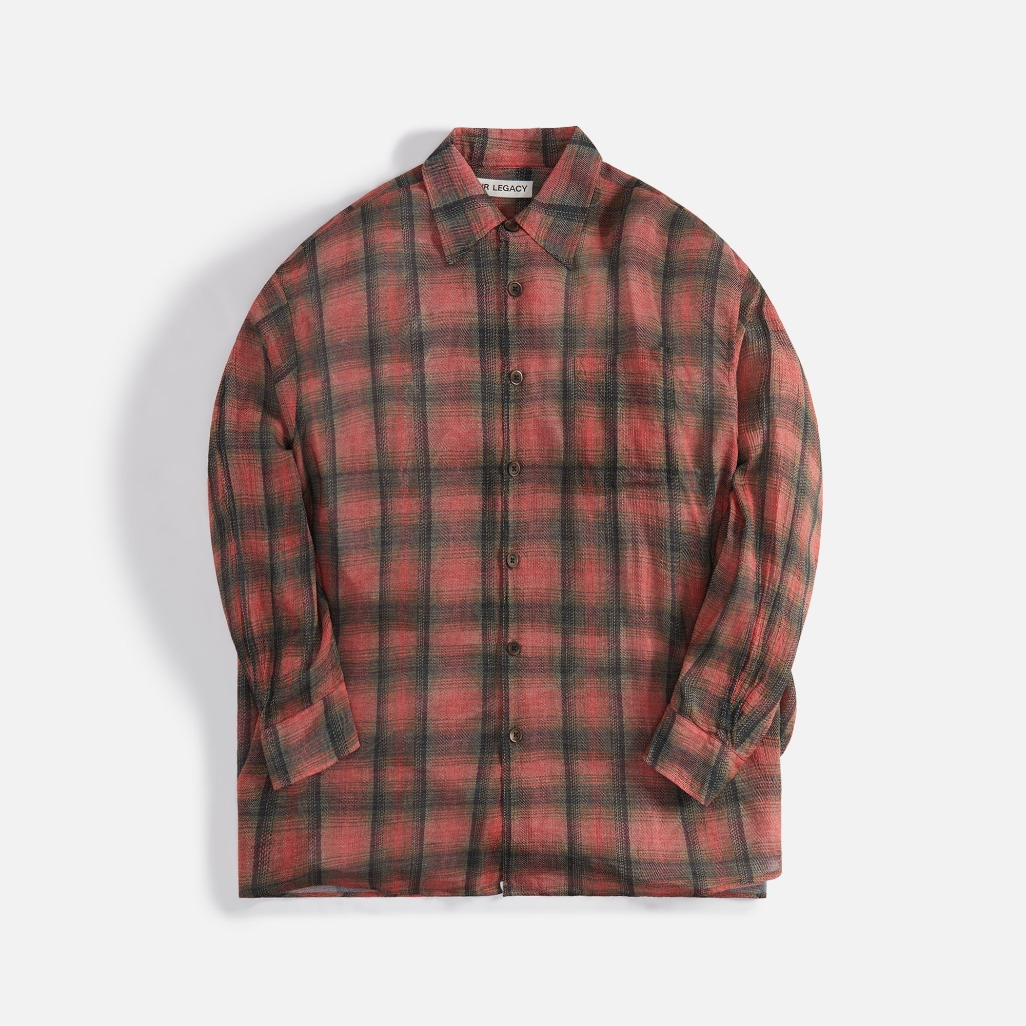 Our Legacy Borrowed Shirt - Big Lumbercheck Print – Kith Europe