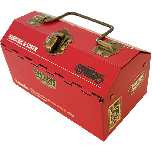 工具箱缶（レッド） | 株式会社エウレカ