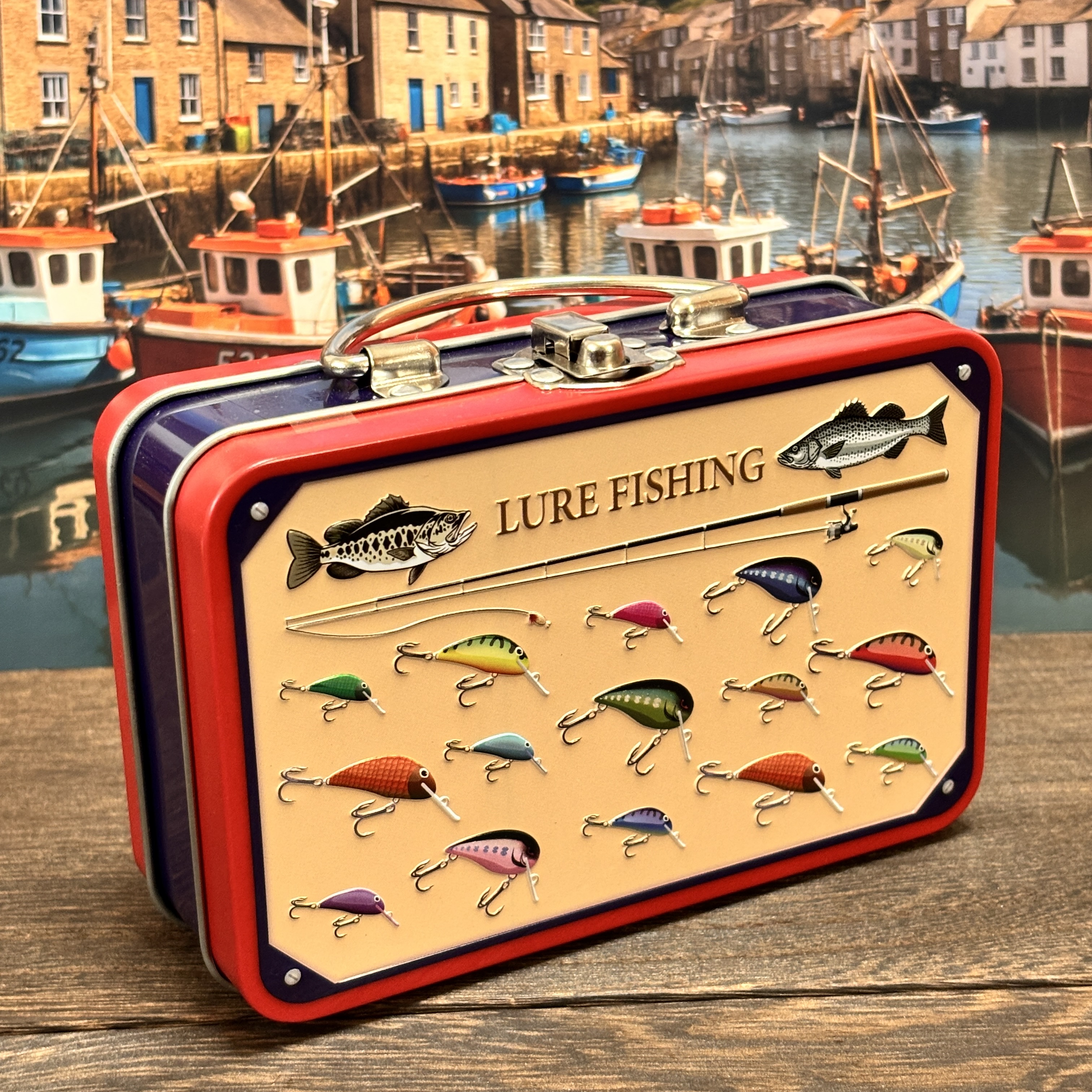 ルアーケース缶（レッド） | 株式会社エウレカ