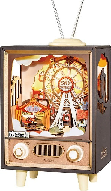 Music Dreamer Sunset Carnival DIY Kit - Robotime | EurekaPuzzles