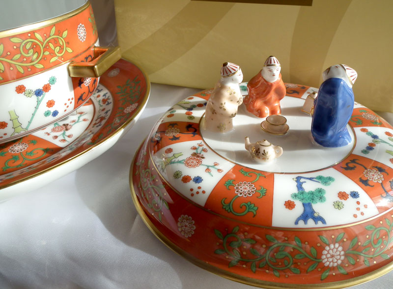 ユーロクラシクス｜ヘレンド シノワズリ（東洋趣味） トレイ ボックス