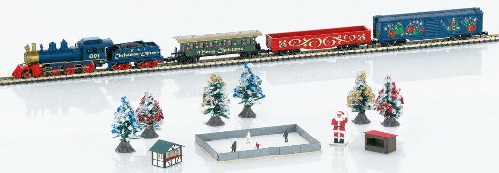 Marklin Z 81846 American Christmas Starter Set - Standard DC