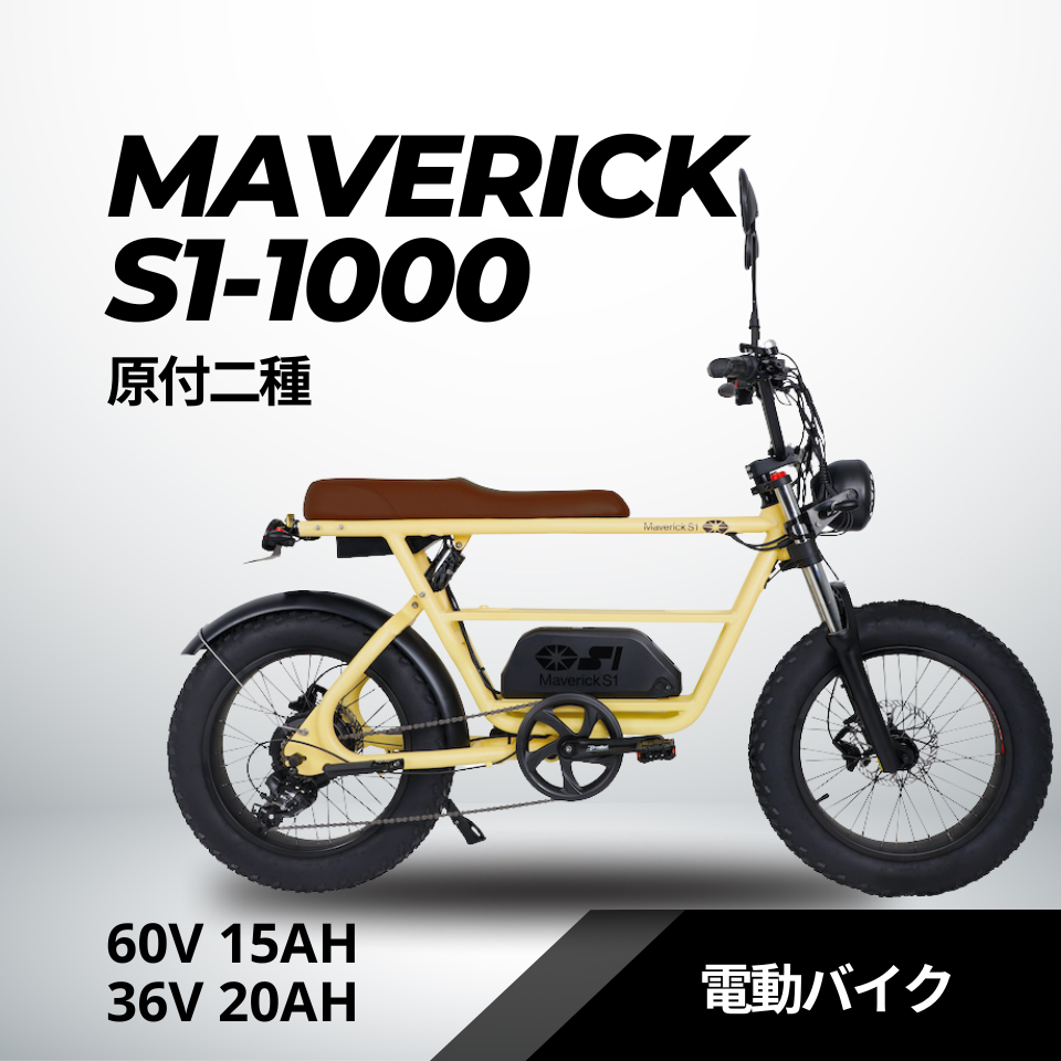 MAVERICK S1-1000（原付二種）電動バイク【マーベリック】 – ev mart