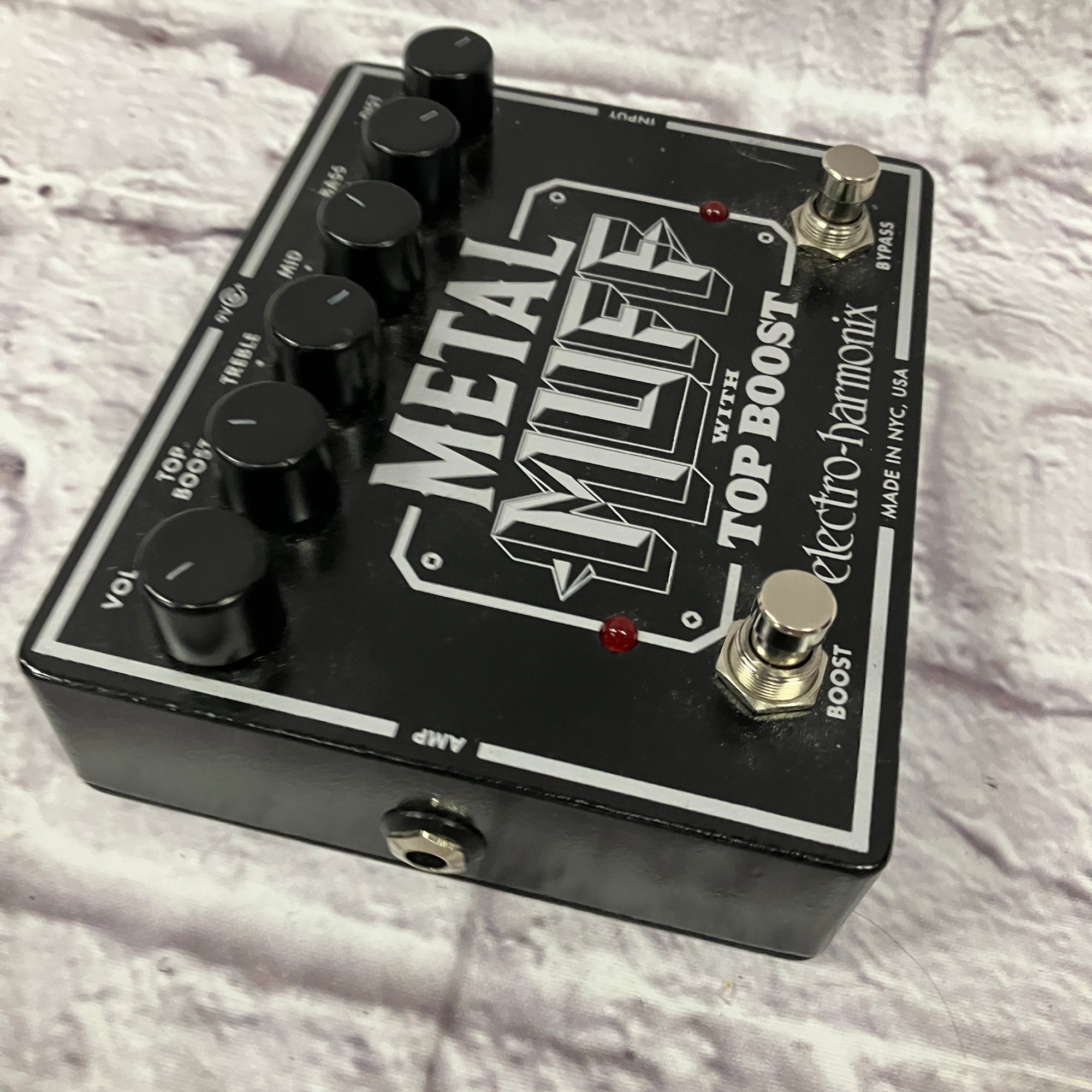 Electro-Harmonix Metal Muff with Top Boost Distortion Pedal