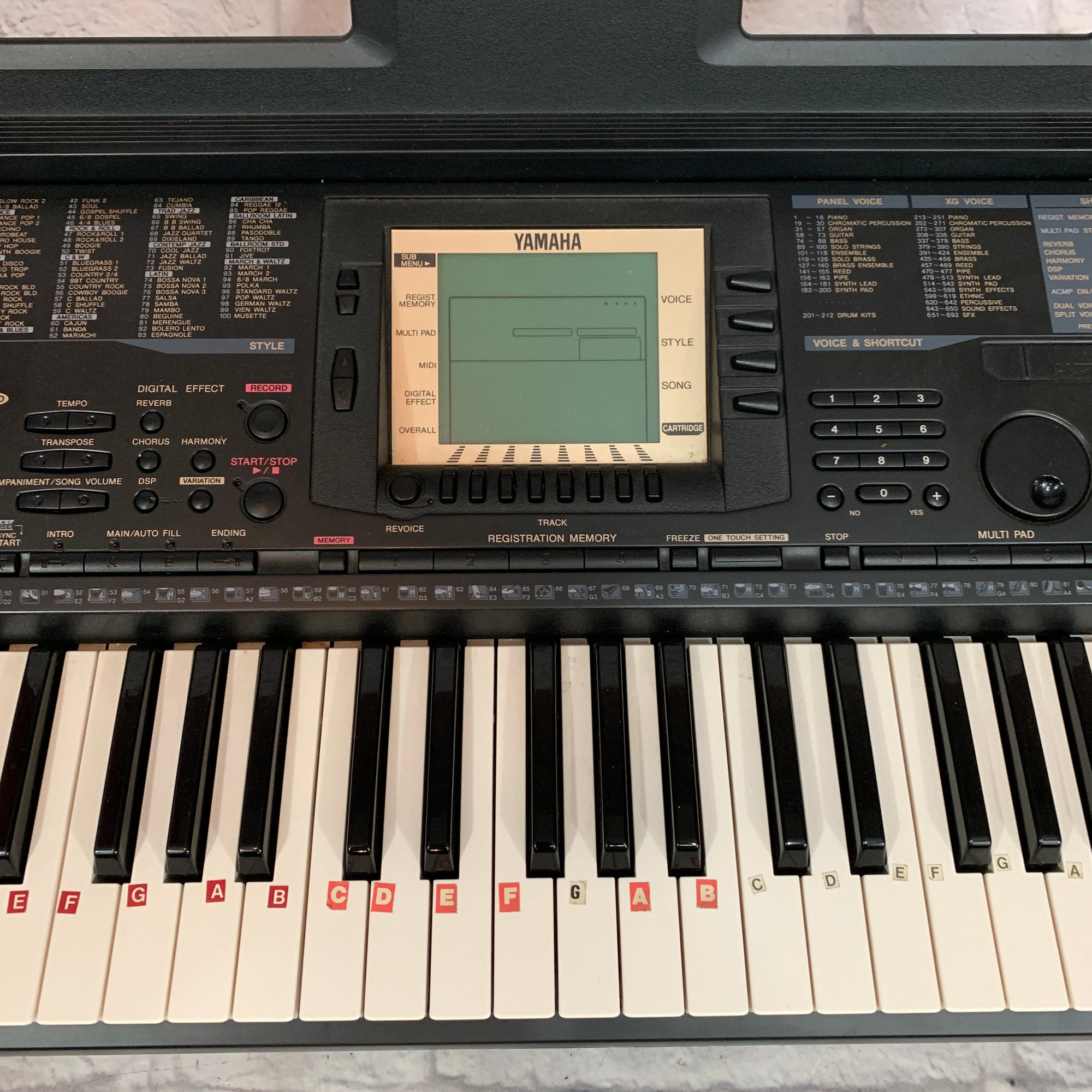 Yamaha PSR-530 Keyboard Workstation - Evolution Music