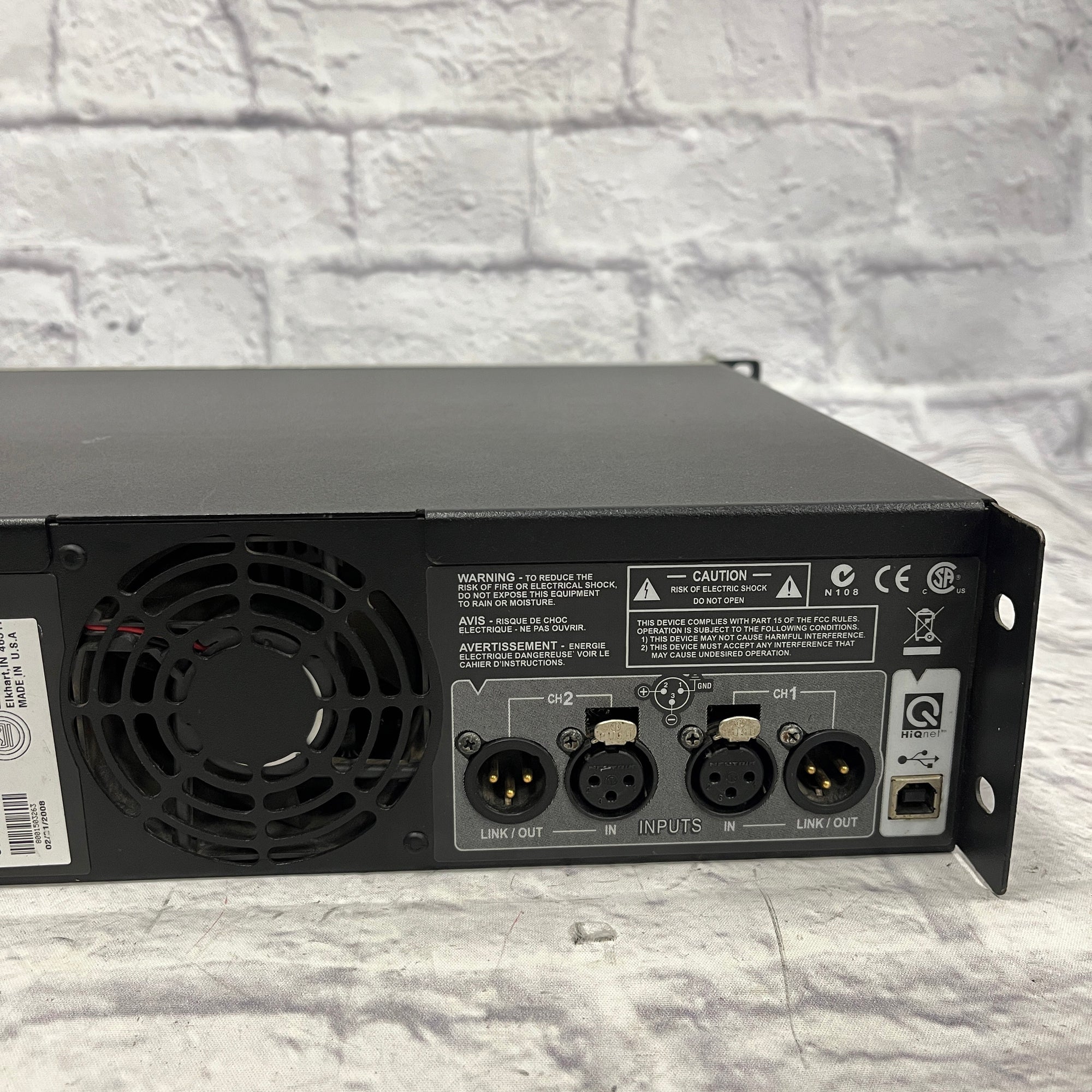 Crown XTI1000 Power Amp - Evolution Music