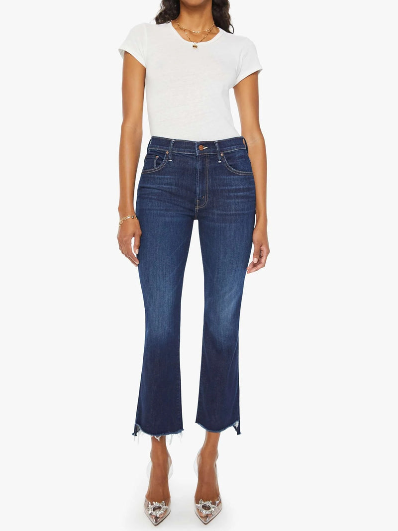 MOTHER Denim The Insider Crop Step Fray In Off Limits – Evoluxxy