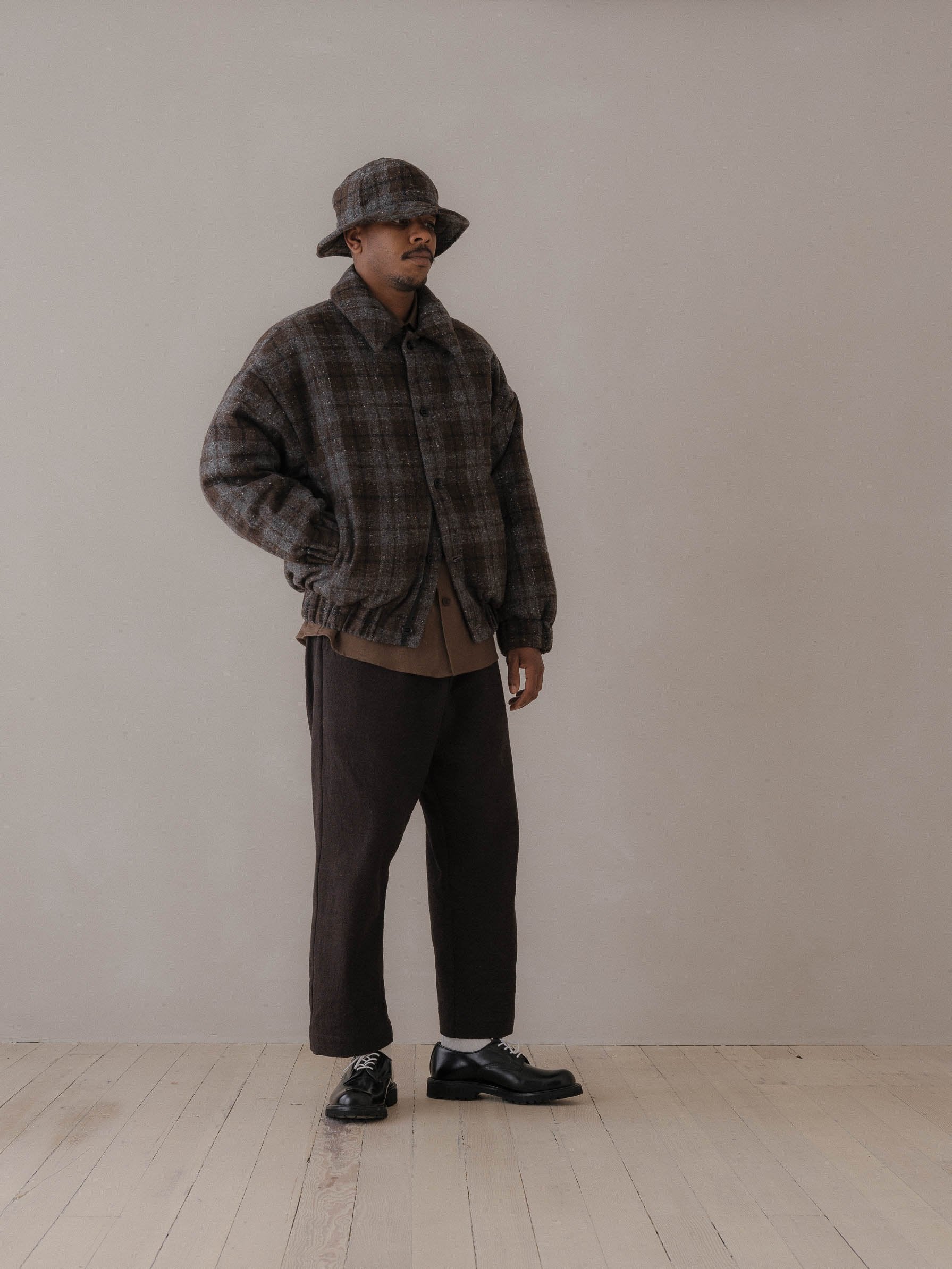 MAN-TLE Six Panel Hat - Molloy Tweed – evan kinori