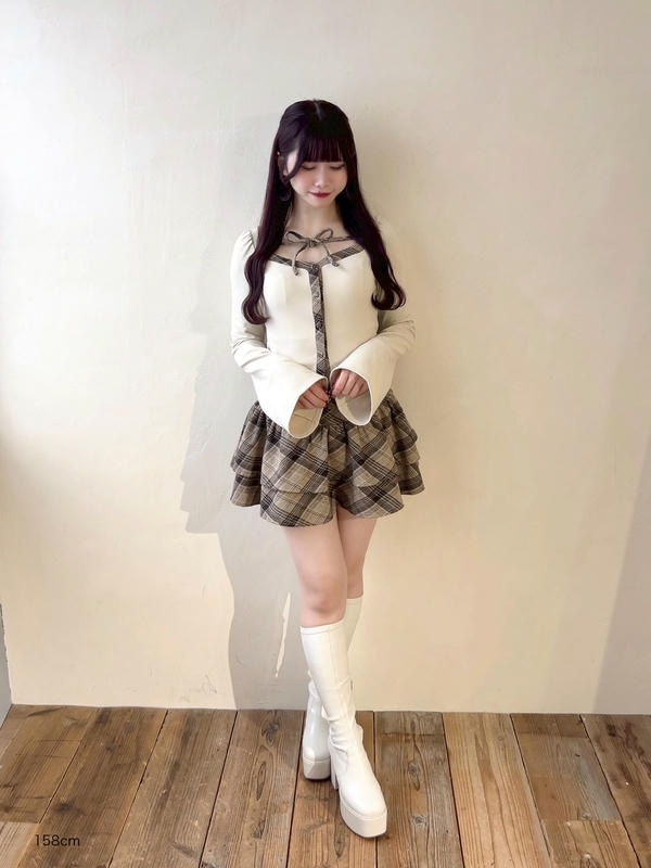 チェックカットセットアップ｜evelyn（エブリン）公式通販サイト