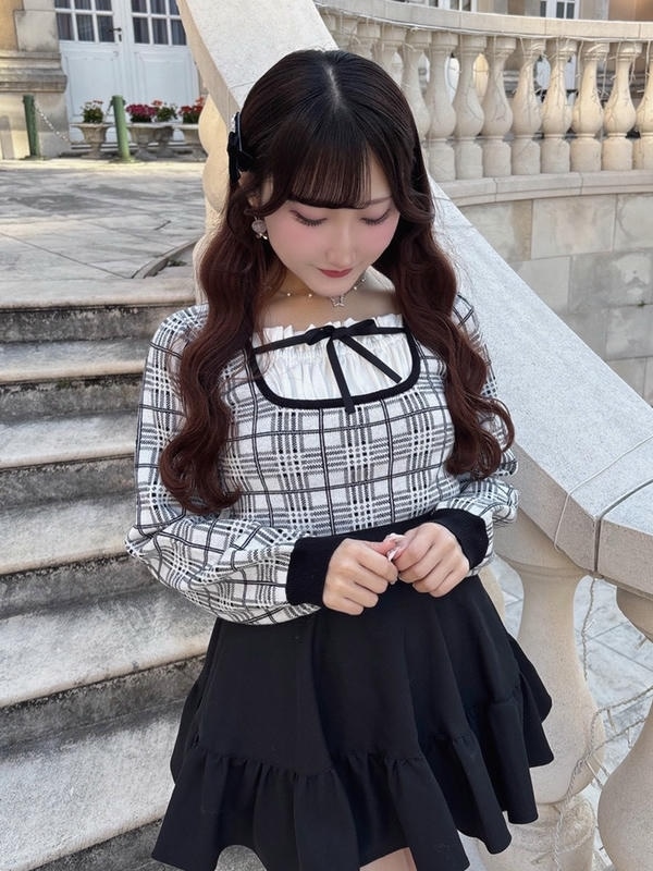 オリジナルチェックニット｜evelyn（エブリン）公式通販サイト