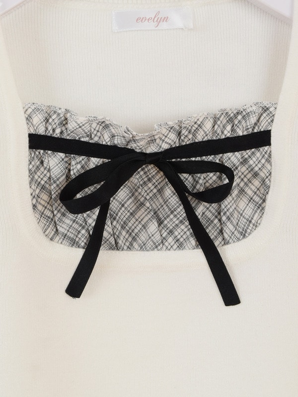 チョーカードッキングニット｜evelyn（エブリン）公式通販サイト