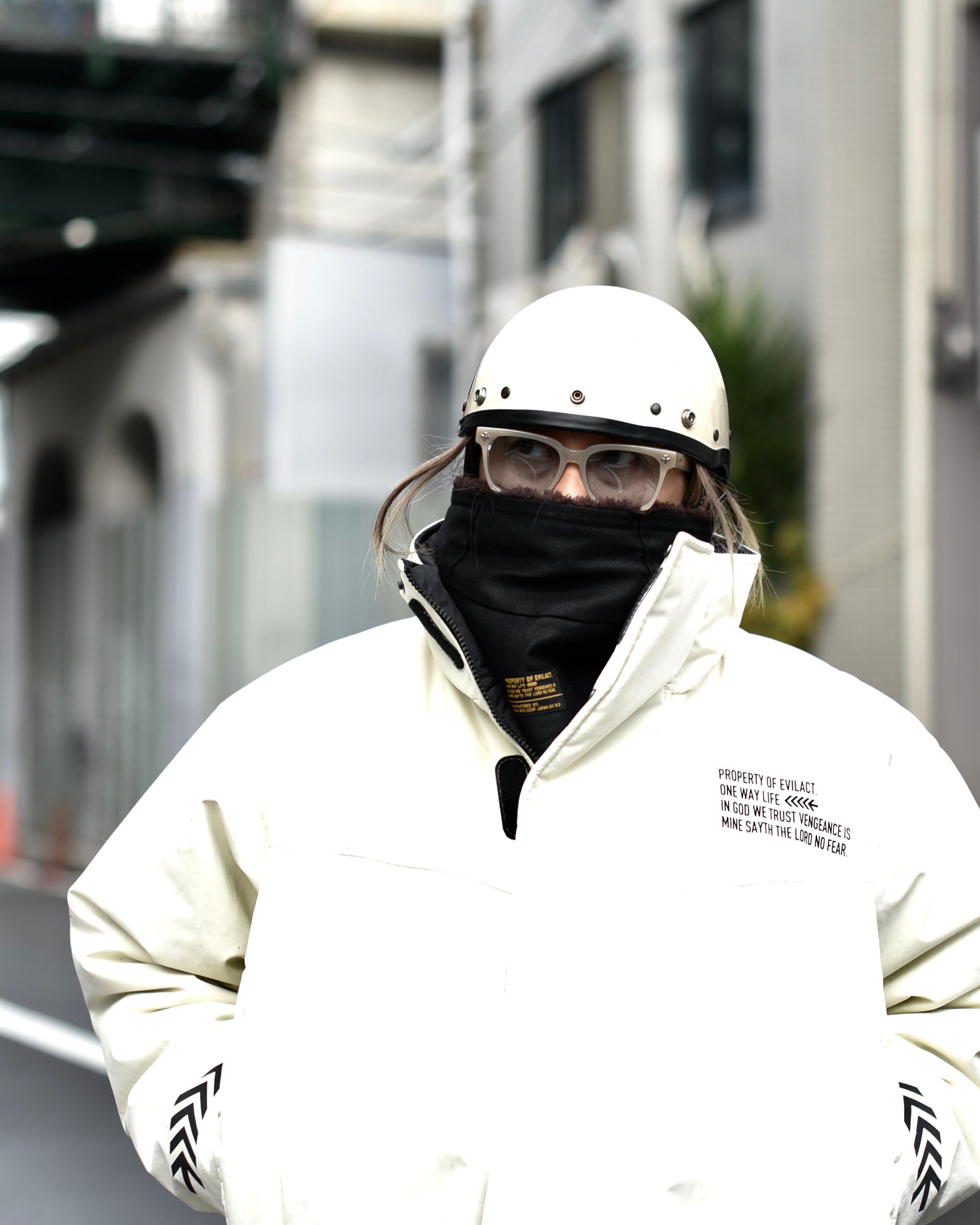 EVILACT DECK NECK WARMER black | EVILACT (イーブルアクト）Official